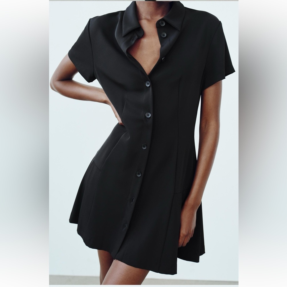 ZARA Mini Shirt Dress